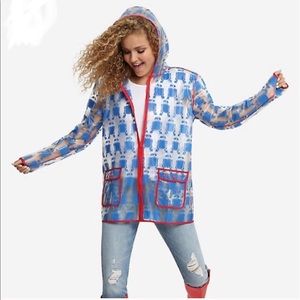 Her Universe R2D2 Star Wars Rain coat size XS